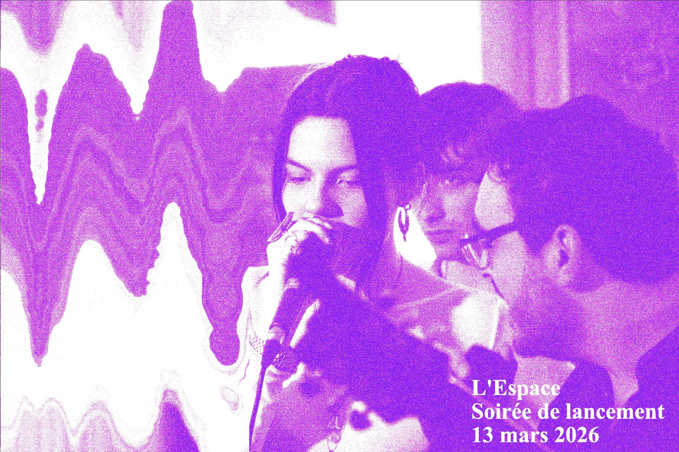 Photo de la JAM session lors de notre 2ème soirée de lancement de L'espace